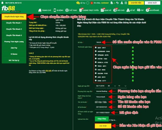 Các giao dịch gửi và rút tiền an toàn và đáng tin cậy, được xếp hạng 898Bet - 898Bet