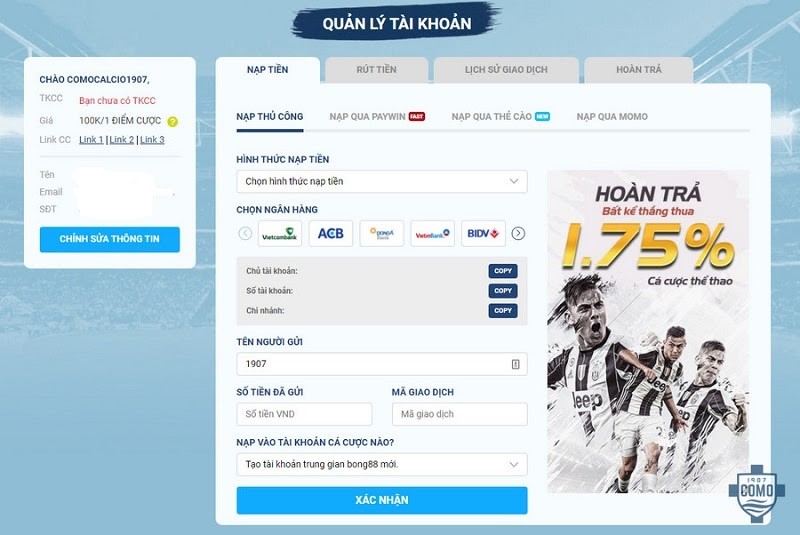 Các sản phẩm cá cược phổ biến nhất của Gemwin Gaming - Gemwin