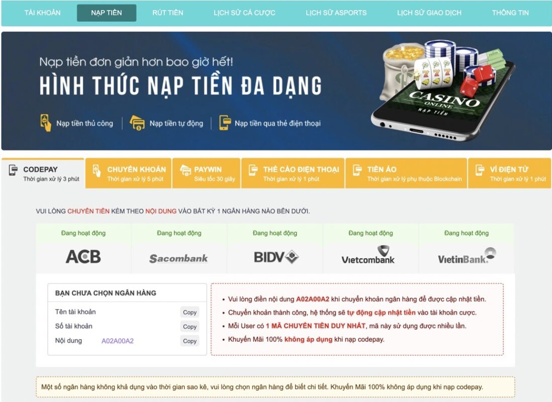 Nền tảng Bongdalu cung cấp một hệ thống giao dịch đa dạng và an toàn - Bongdalu