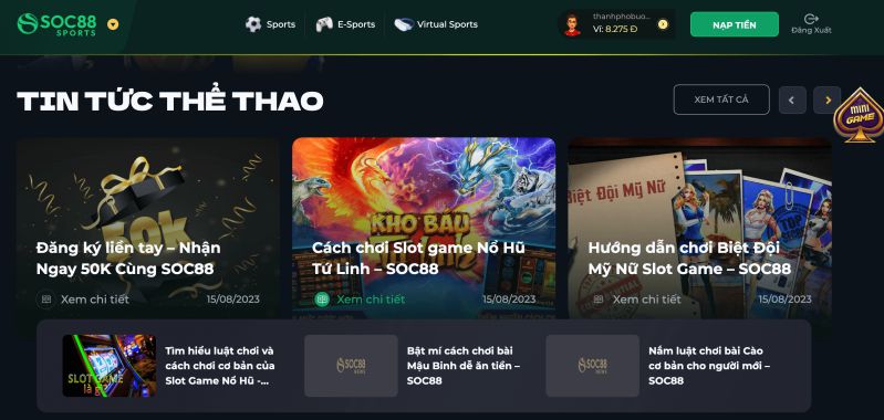Thư viện trò chơi phong phú và hấp dẫn của 007Win - 007Win
